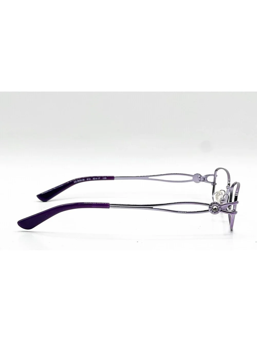 Vogue VO 3930-BI 612 Purple Rectangle Authentic Eyeglass Frames 52-17